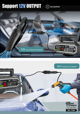 Batería Jump Starter 24000mAh Potencia móvil para automóviles de pasajeros 12V Dispositivo de arranque