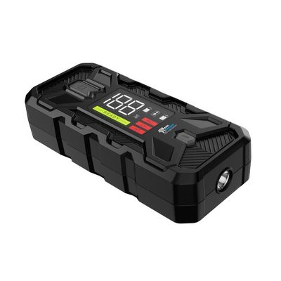 Banco de energía y linterna de luz verde 2024 3000A 20000mAh High Power Car Jump Starter