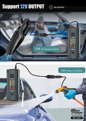 Batería de automóvil Jump Starter UltraSafe Super Capacitor 3000A Banco de energía para vehículos Camión