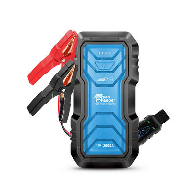 Teléfono Power Green Keeper 12V 24V 2000A Adaptado a temperaturas extremas Jump Starter Pack para vehículos camión coche