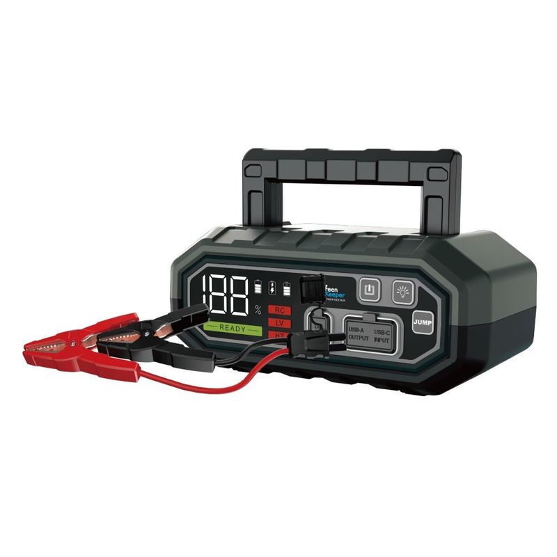 GreenKeeper UltraSafe de alta descarga 4000A Mejor batería de coche arrancador de salto para vehículos camión coche