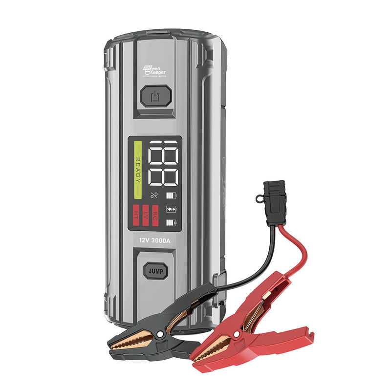 Entrada PD 65W Green Keeper UltraSafe Alta descarga 3000A Batería arrancador de salto para vehículos camión coche